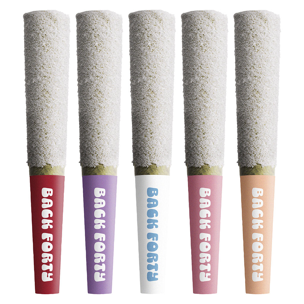 Back Forty - Frosted Icicles Infused Pre-Roll Taster Pack - 5x0.5g