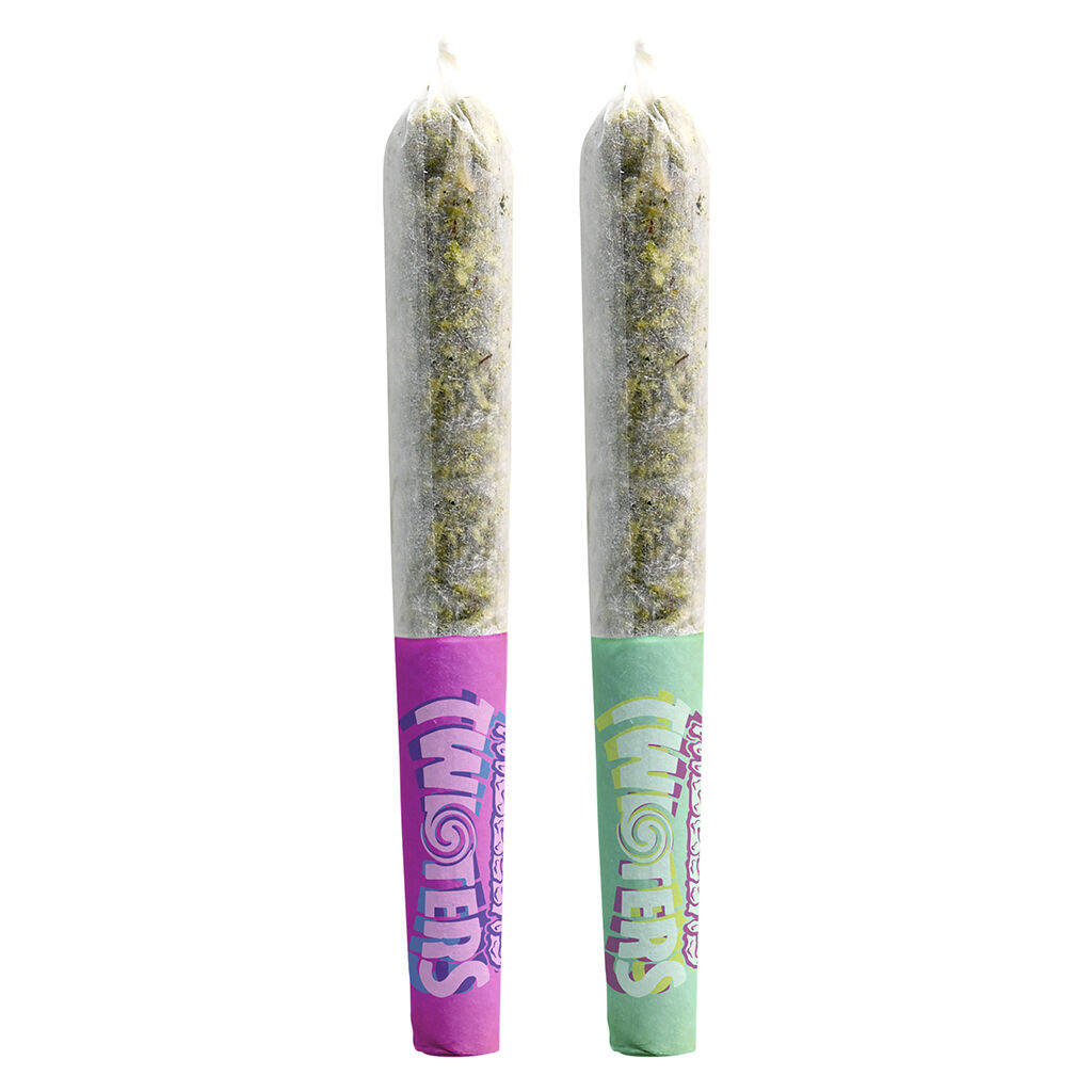 Twisters - Tropicoco & Watermelon Razzler Infused Pre-Roll - 2x0.5g