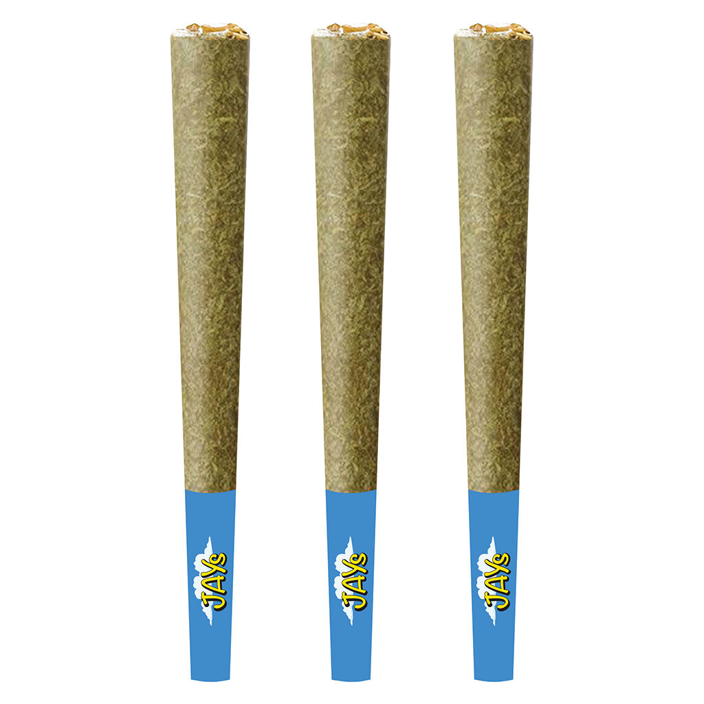 High Potency 50+ Diamond Infused Macchiato Gold Pre-Rolls - 3x0.5g