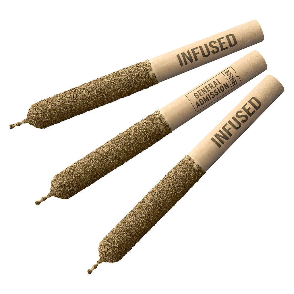 Peach Ringz Distillate Infused Pre-Roll - 3x0.5g